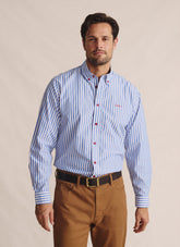 Barron Shirt - Mid Blue